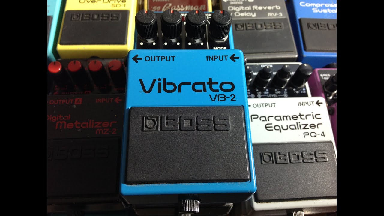 Boss Pedal Review 31: VB-2 Vibrato