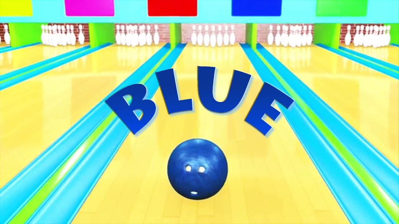 Bowling Game | Coloring Balls for Kids | Learn Colors