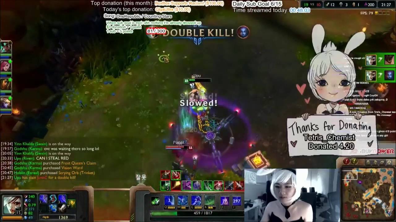 Boxbox Cosplays Battle Bunny Riven