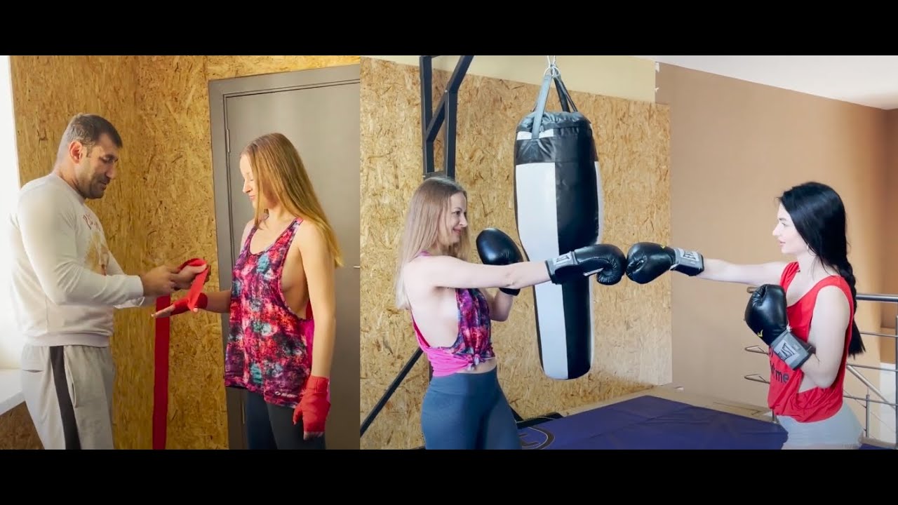 Boxing with Friend | Beautiful Girls #downblouse #viral #hotgirls #bestfind #viralvideo