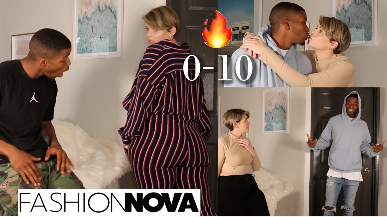 BOYFRIEND AND I RATE EACH OTHERS FASHION NOVA OUTFITS!