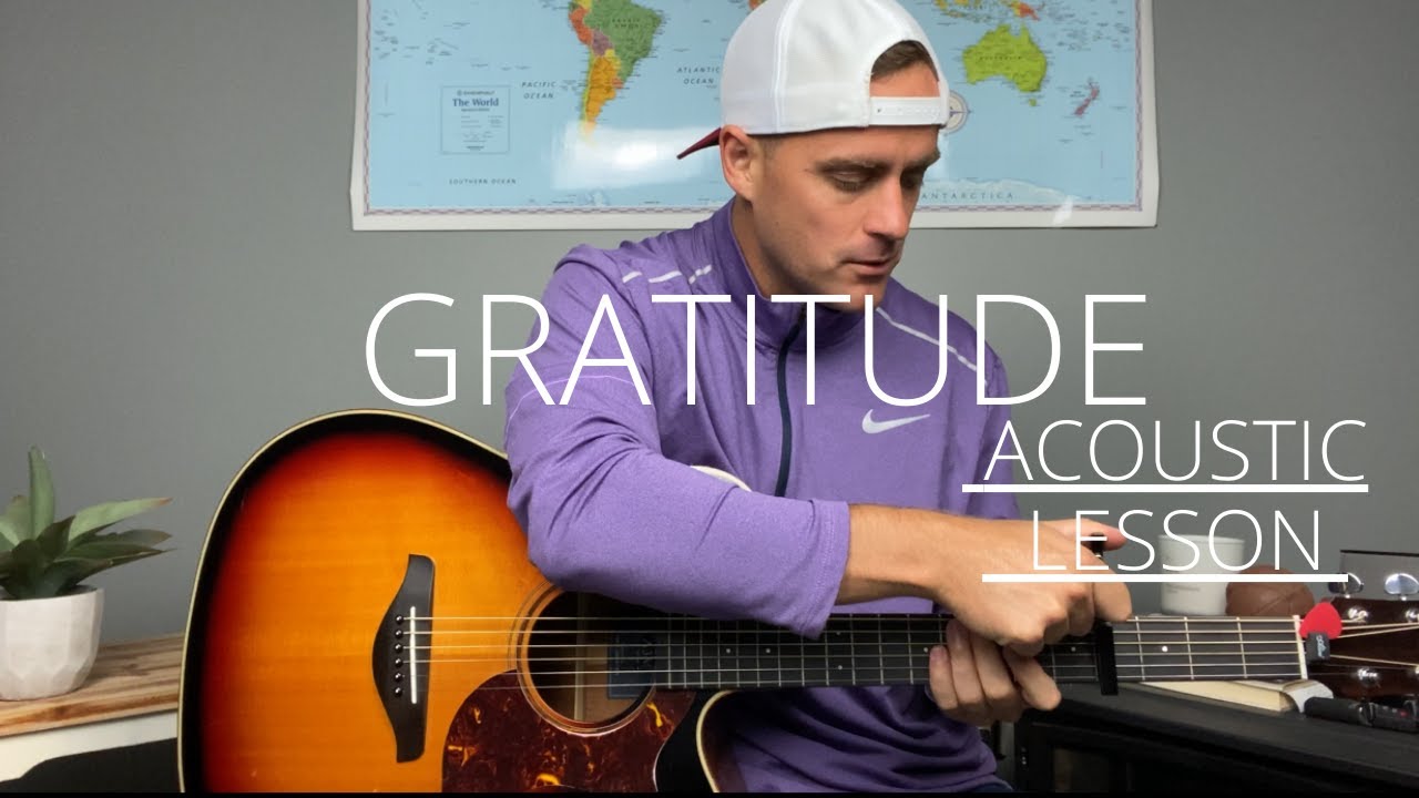 Brandon Lake || Gratitude || Acoustic Guitar Tutorial/Lesson [EASY]