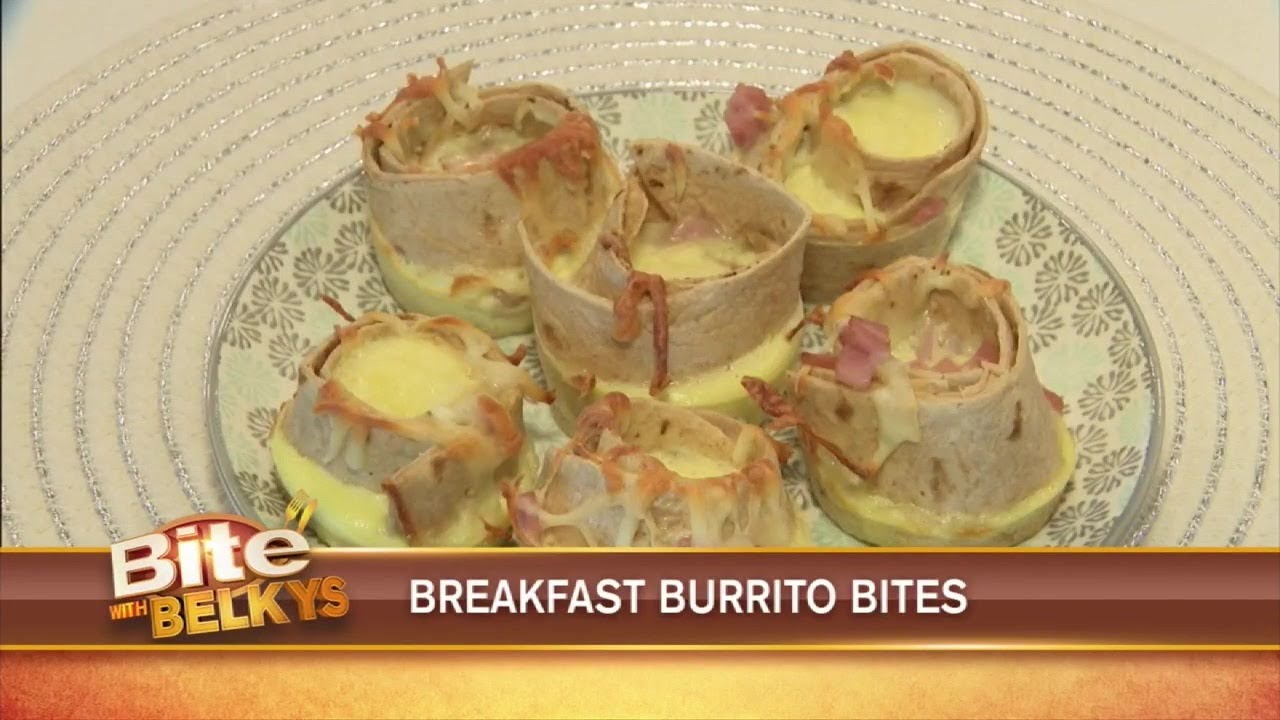 Breakfast Burrito Bites / Belkys