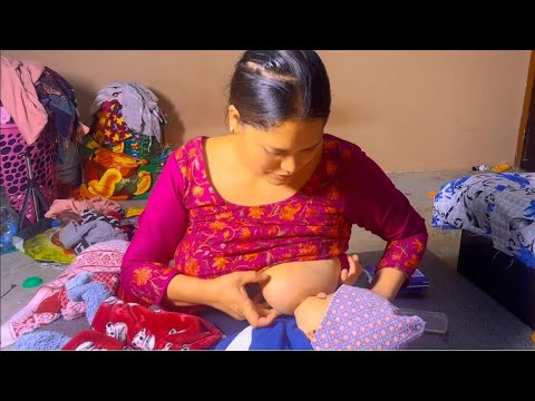 breastfeeding | breastfeeding video || breastfeeding vlog ||| srijana shahi breastfeeding