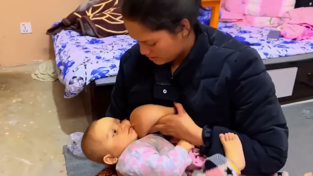 Breastfeeding | breastfeeding Vlog || Srijana Shahi Breastfeeding Vlogs @jitendrashahi-y6o
