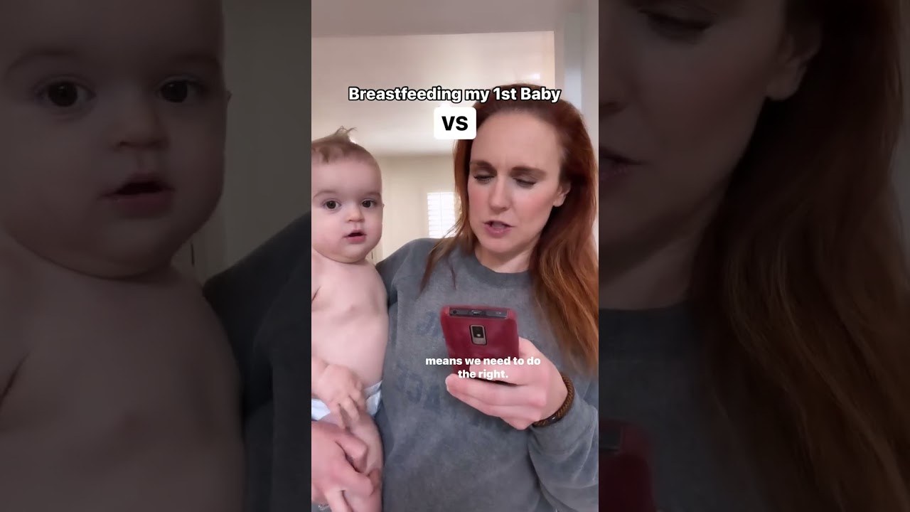 Breastfeeding my FIRST Baby VS