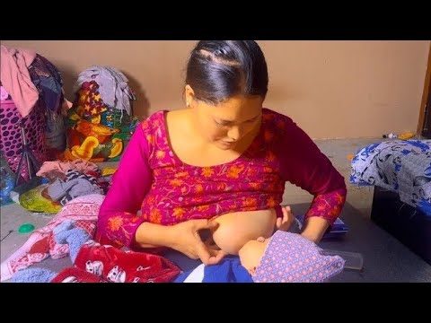 Breastfeeding vlog | breastfeeding || Srijana Shahi breastfeeding |||