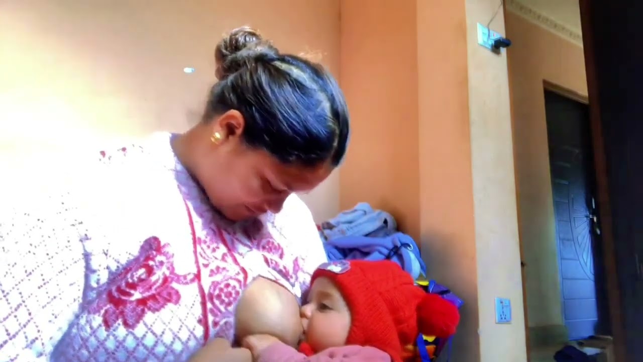 Breastfeeding Vlog | srijana shahi breastfeeding | indian breastfeeding