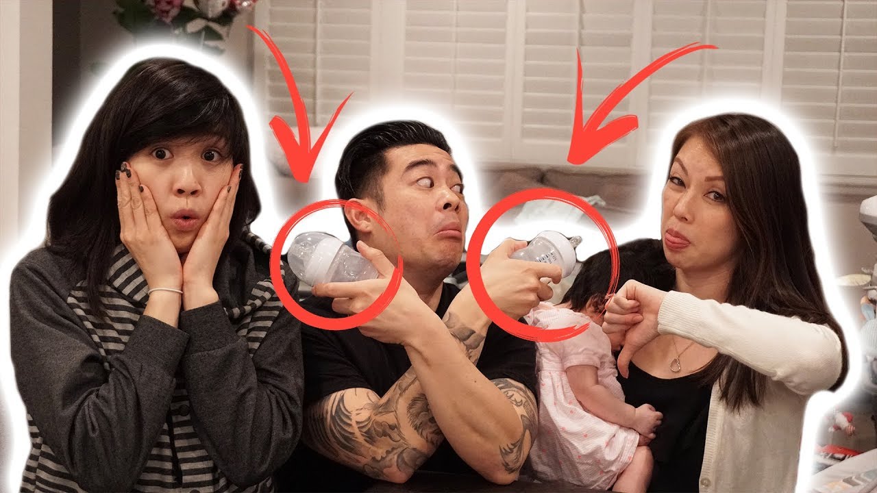 BREASTMILK & FORMULA TASTE TEST!! ft Julia Chow
