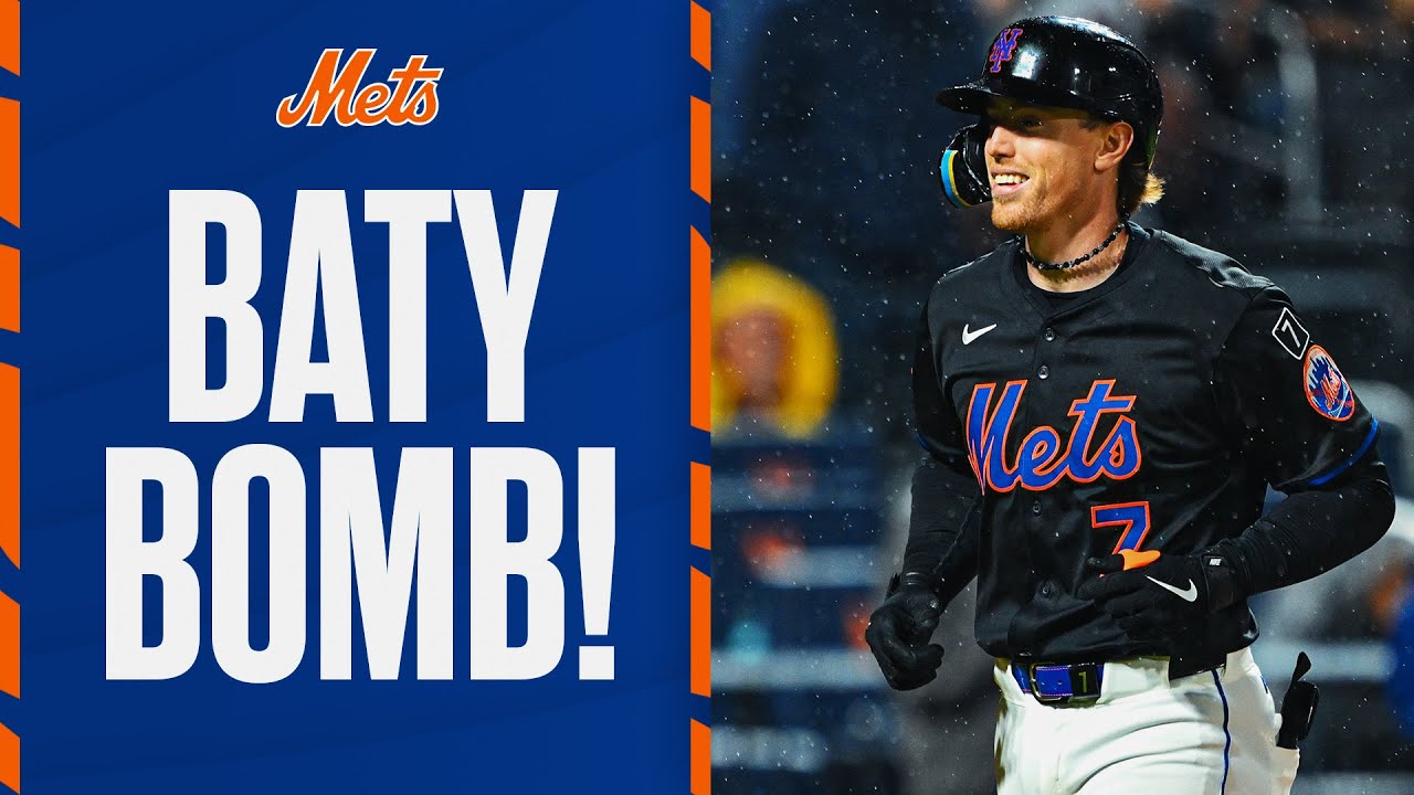 Brett Baty Homers For the Lead 🔥