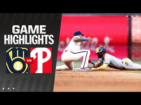 Brewers vs. Phillies Game Highlights (6/5/24) | MLB Highlights