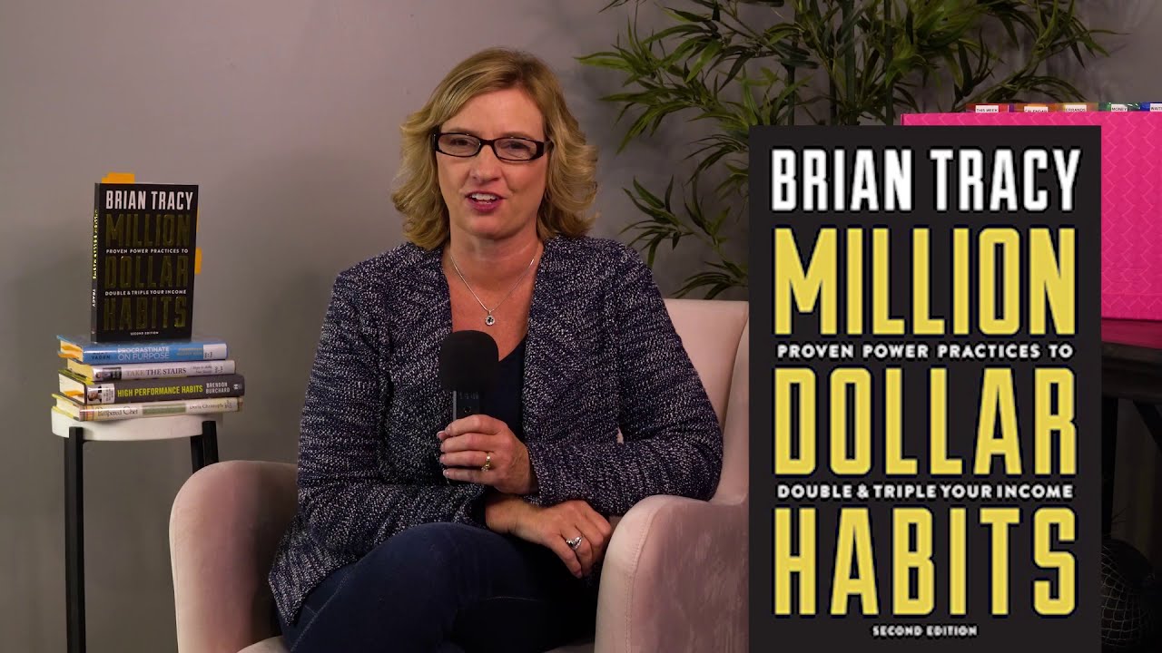 Brian Tracy | Million Dollar Habits | Book review by Lisa Woodruff | Organize 365