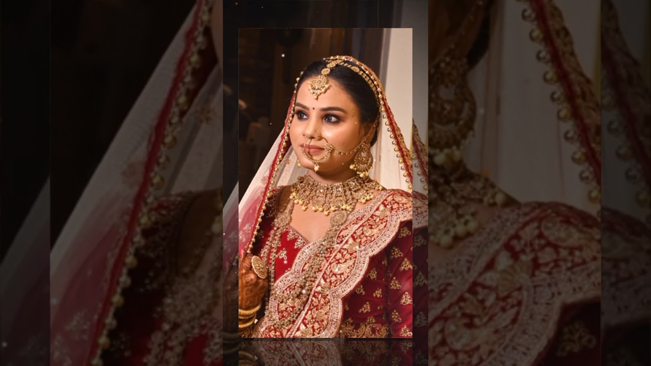 bridal photoshoot video #braids #photoshoot #weddinglooks