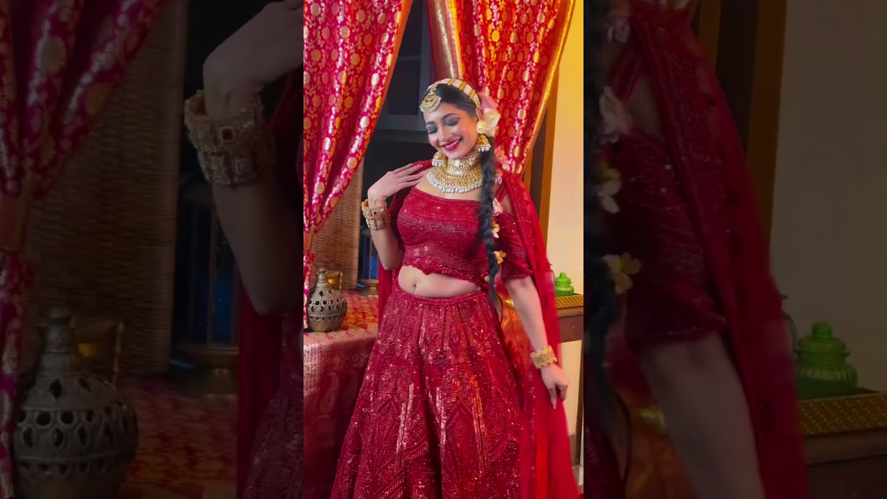 Bridal shoot #actress #dance #bollywood #fashion #saree #photoshoot #love #samiaothoi #music