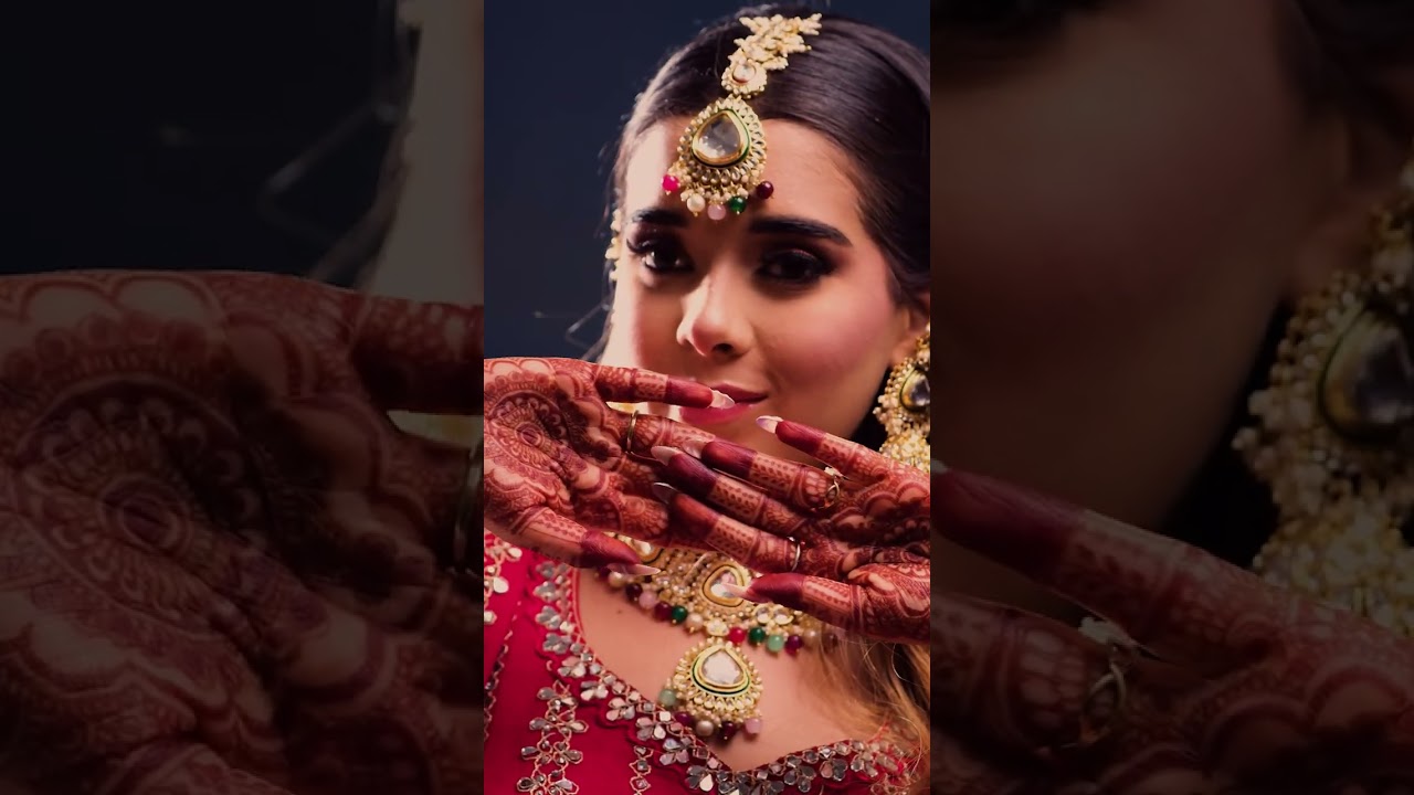 Bridal Signature Look | Red Lehenga Look | Makeup & Hair by Melbourne Makeover