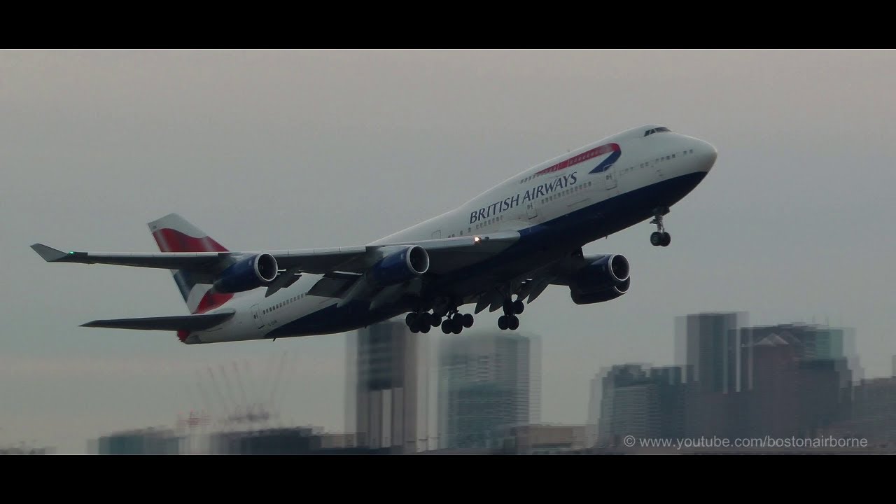 British B747-400 Queenly Takeoff