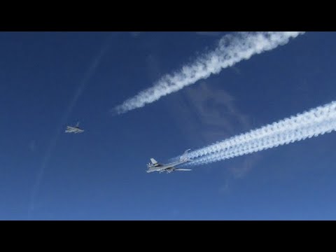 British fighter jets scramble four times to meet Russians