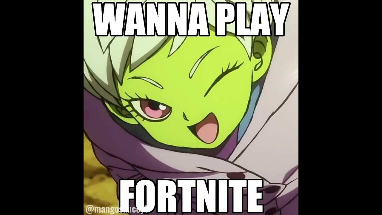 Broly Hop on Fortnite! #memes #dragonball #goku