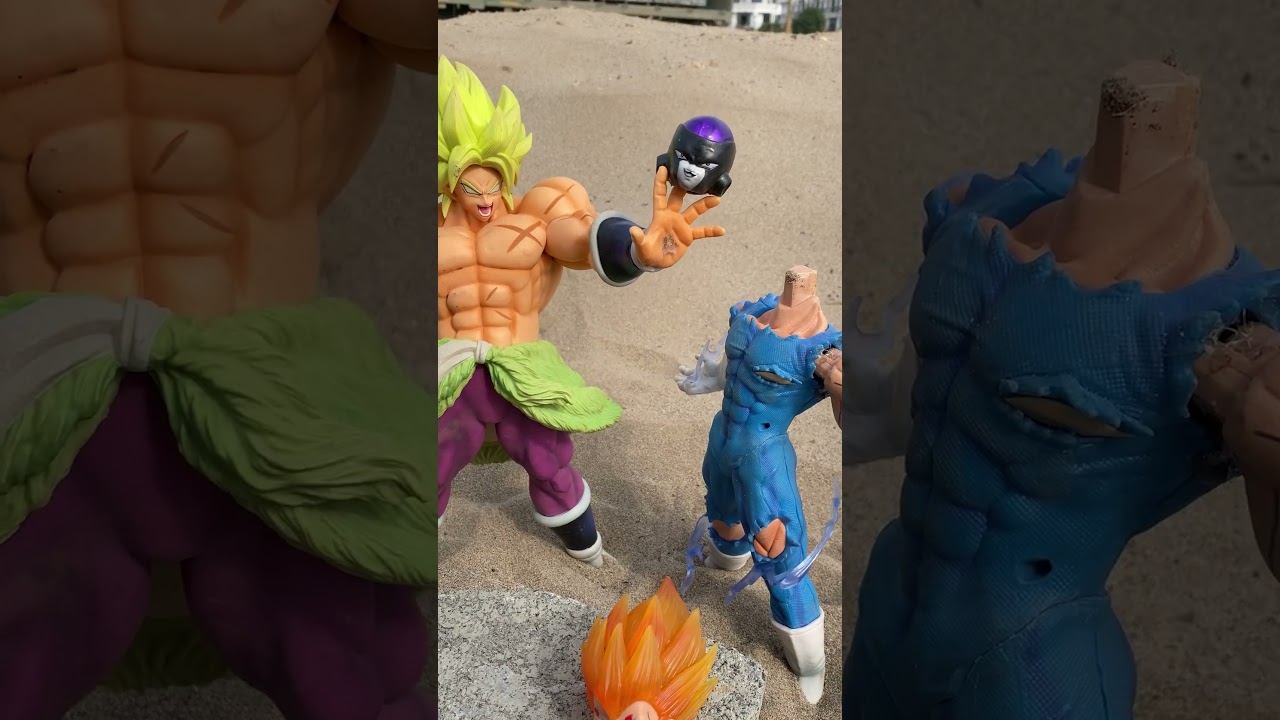 Broly Rescue Super Saiyan Vegeta | DRAGON BALL