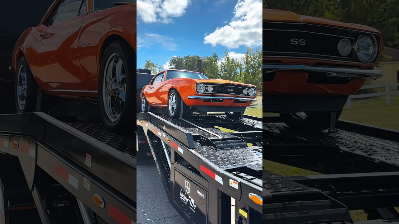 Brought in this sweet 1967 Camaro! #musclecars #classiccars #chevrolet #camaro
