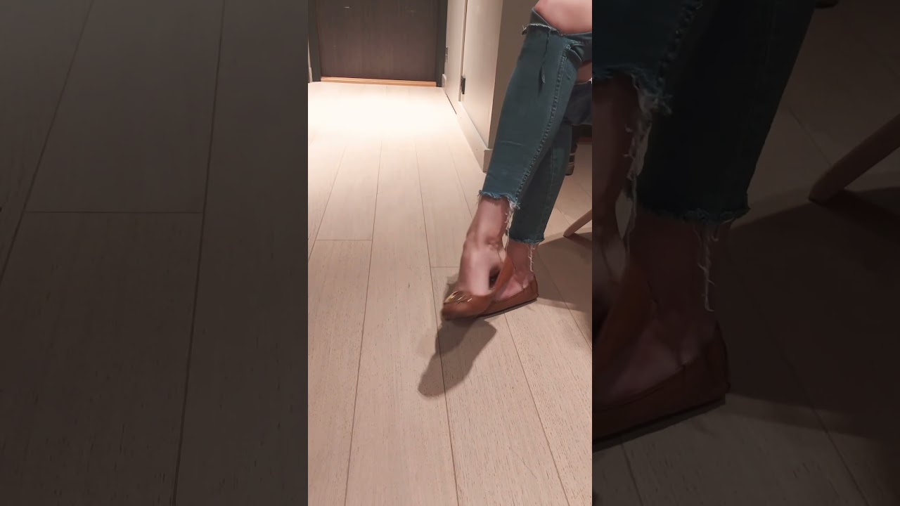 Brown Michael Kors fulton flats shoeplay