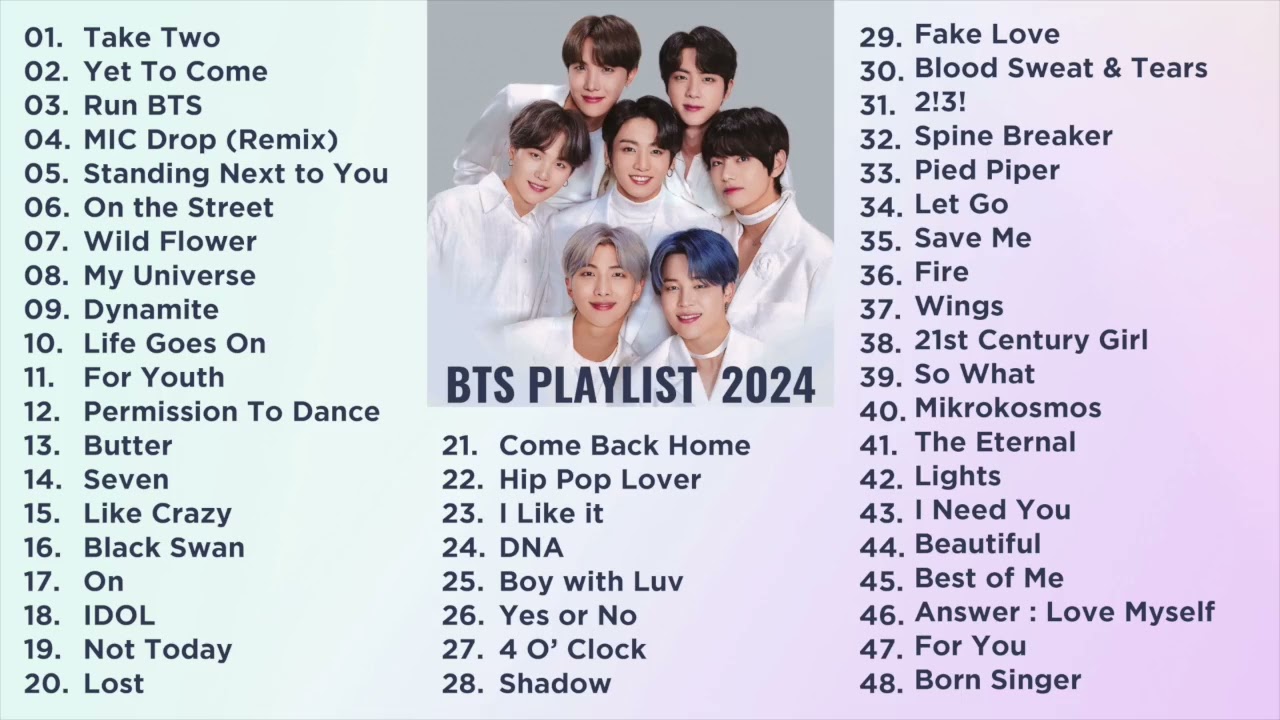BTS (방탄소년단) - PLAYLIST 2024 (RARE SONGS)