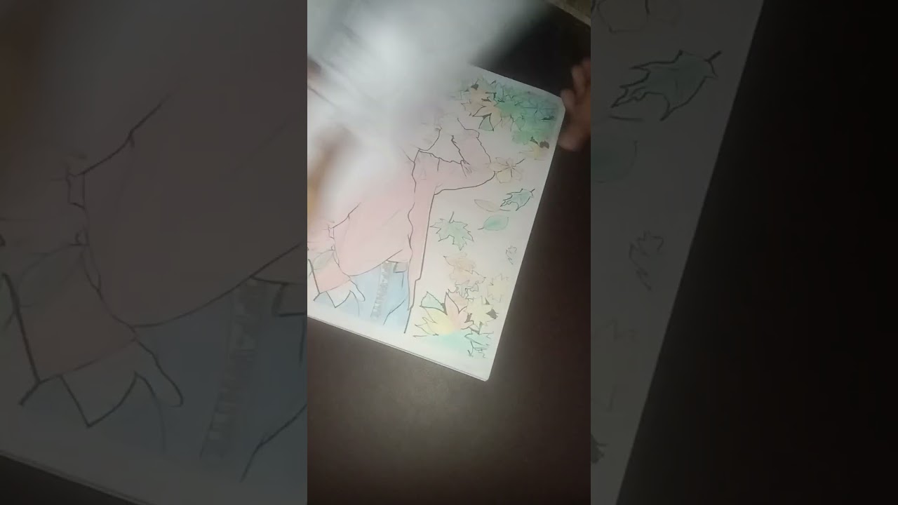 bts colouring book 1 page colour