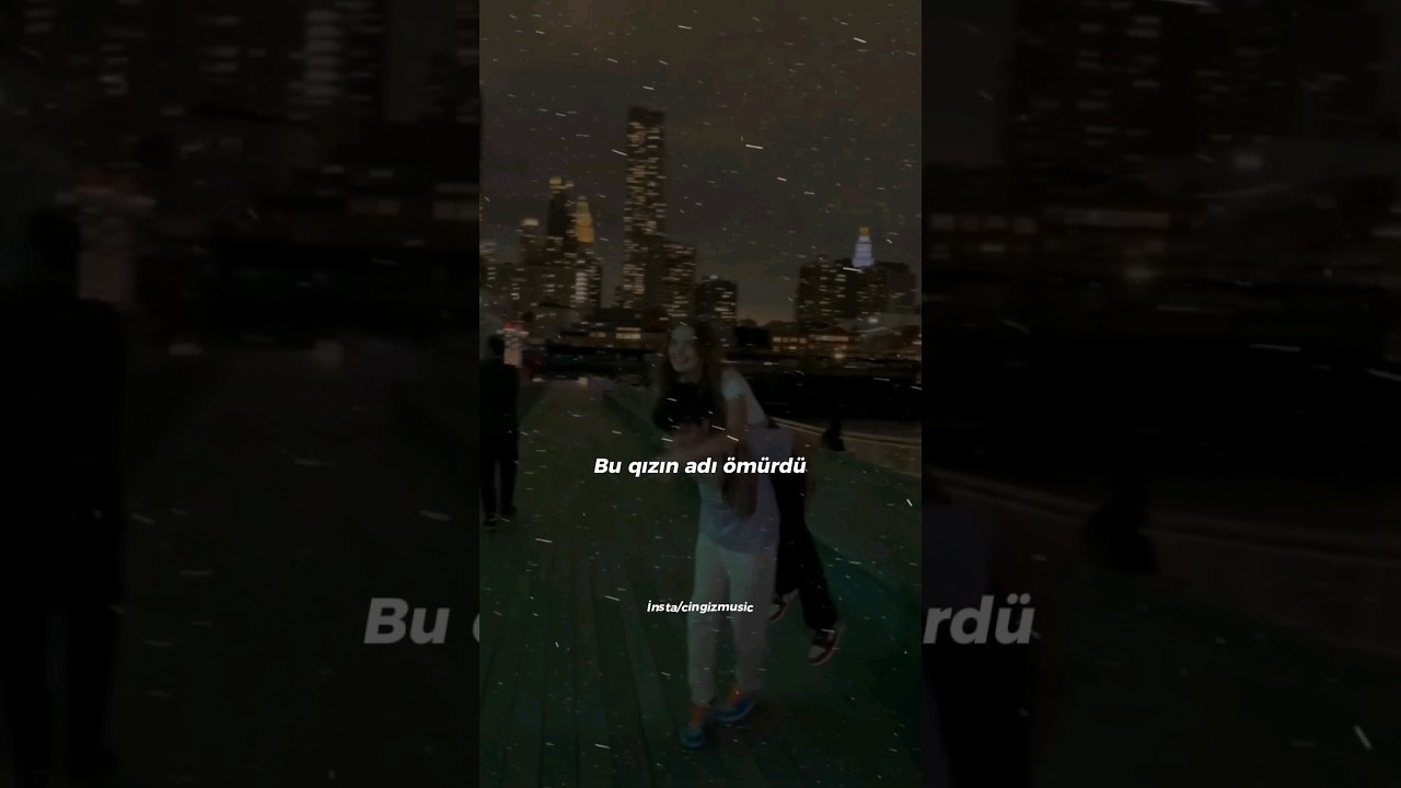 Bu qızın adı Ömürdü🧑‍🦰