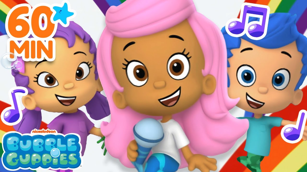 Bubble Guppies Music Marathon! 🎶 60 Minute Compilation Bubble Guppies