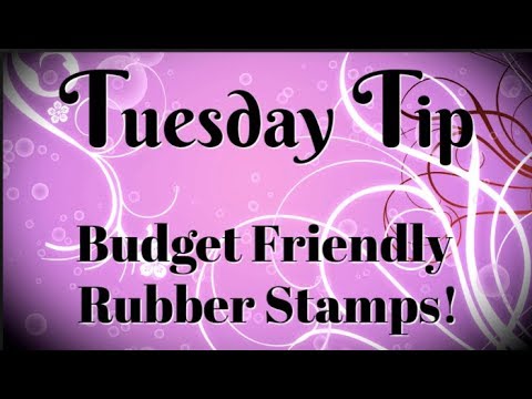 Budget Friendly Rubber Stamps