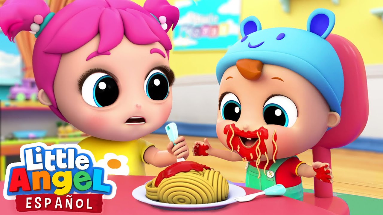 Buenos Modales al Comer | Canciones Infantiles | Little Angel Español