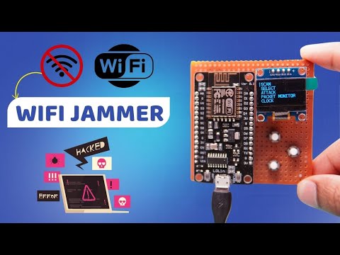 Build a WiFi Deauther Device with ESP8266 NodeMCU | Step-by-Step Tutorial