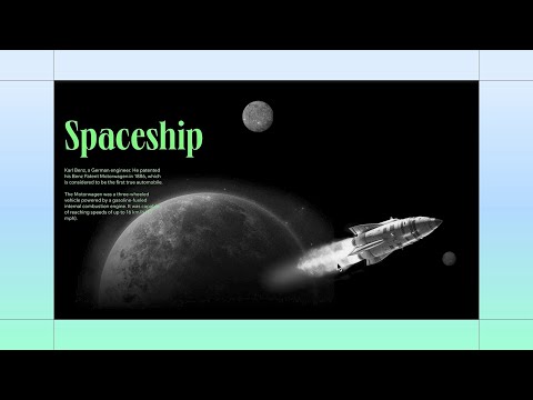 Build along to create a horizontal scroll effect