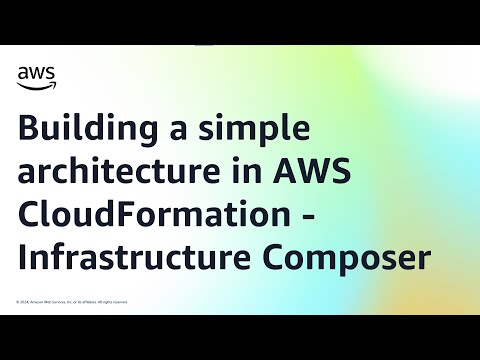 Building a simple architecture in AWS CloudFormation - Infrastructure Composer | Amazon Web Services