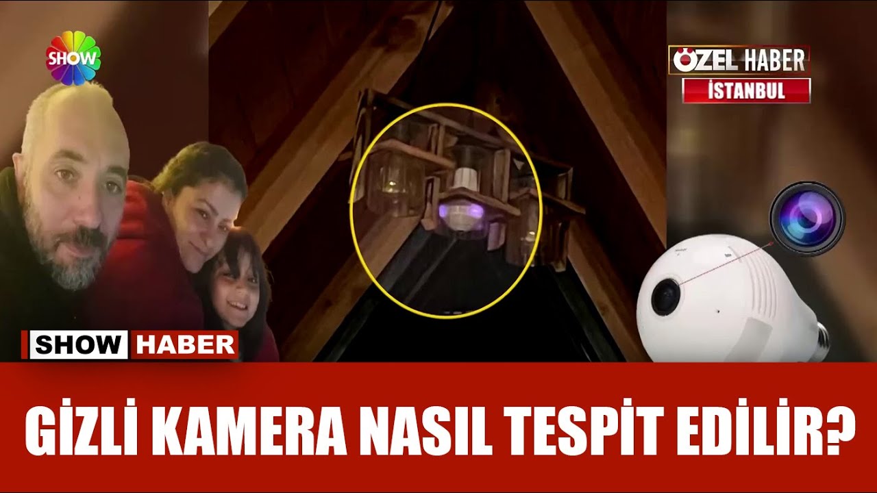 Bungalovda gizli kamera skandalı!