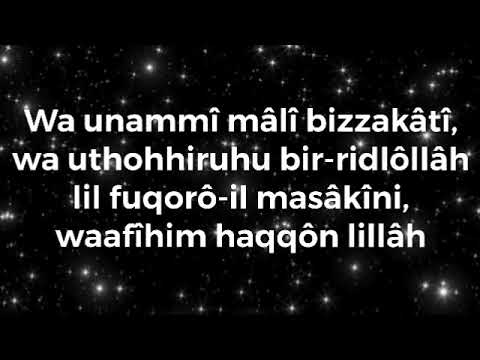 Buniyal Islamu Ala Khamsin with lyrics HD