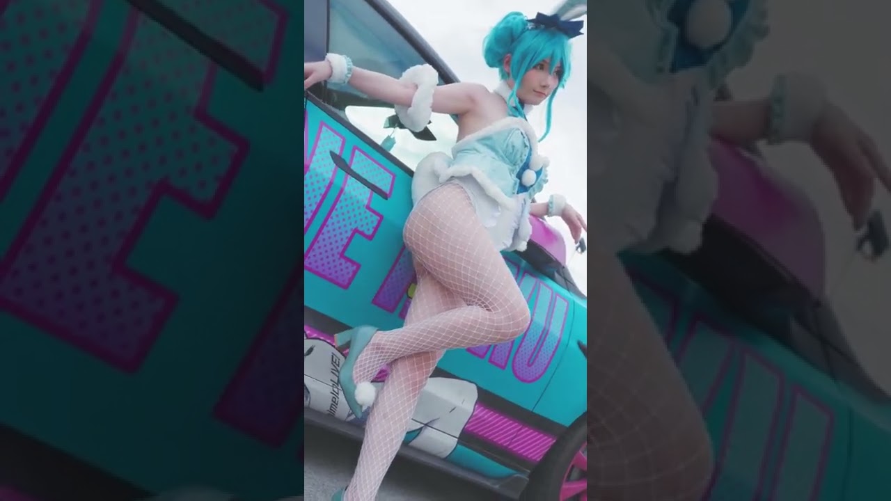 Bunny Girl - Racing Models #shorts