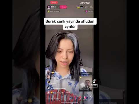 Burak Canlı Yayında Ahu’dan Ayrılıyor