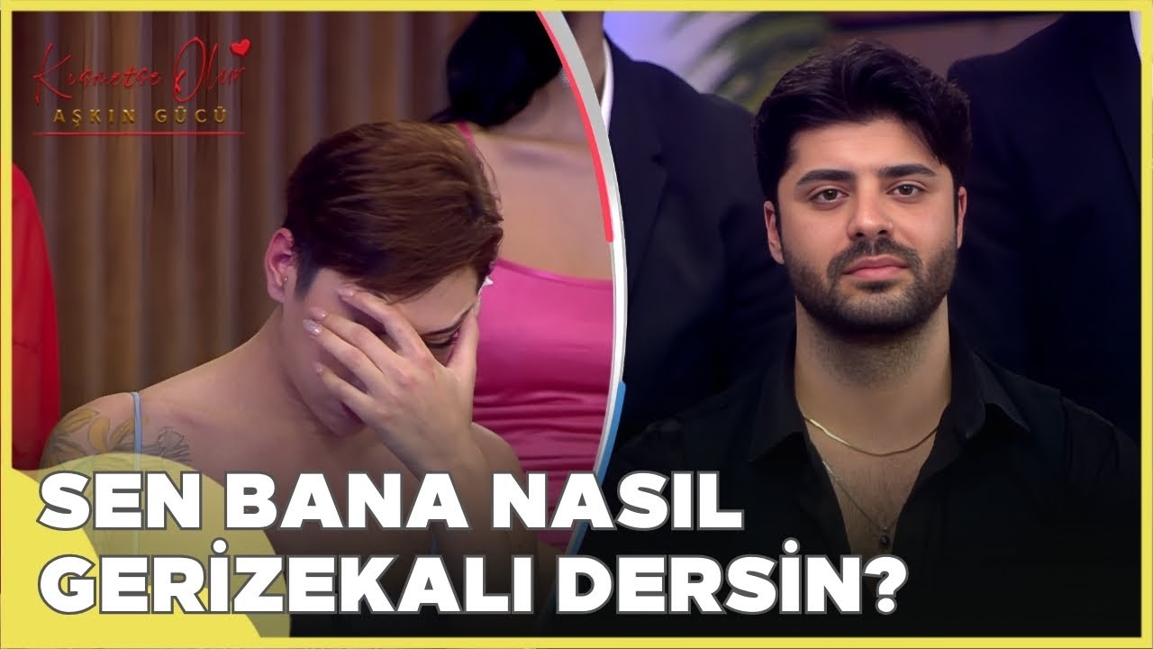Burak Şeyda'ya Gerizekalı Demiş | Kısmetse Olur: Aşkın Gücü