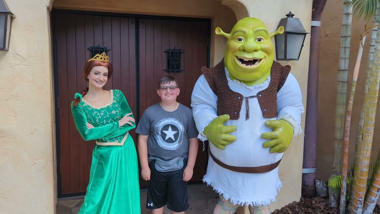 Burp.. Princess Fiona with Shrek