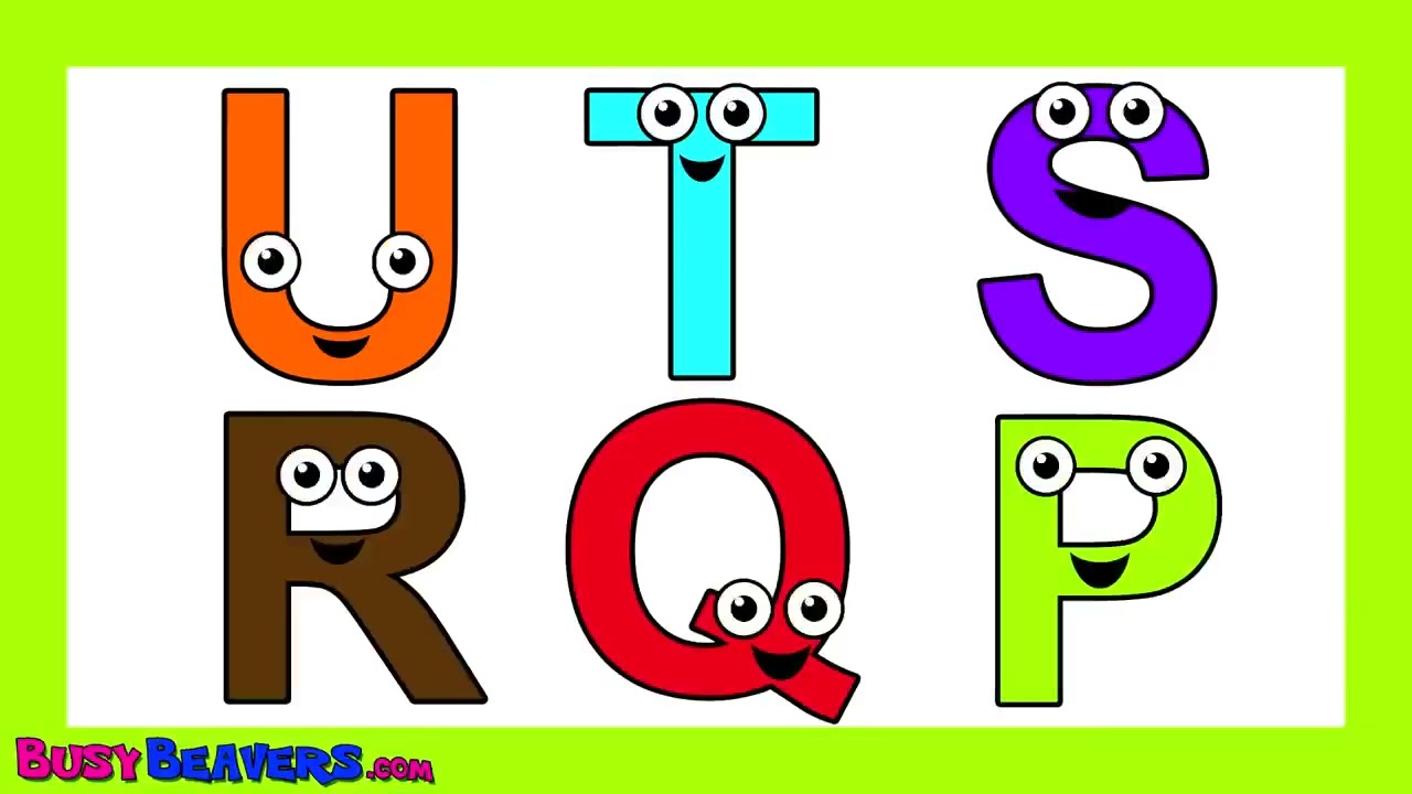 Busy Beavers - Alphabet Backwards