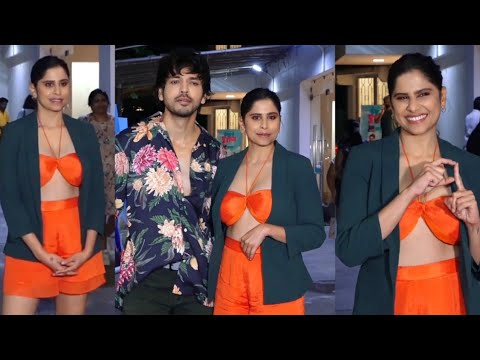 🔥Bwaal mach gya!! Sai Tamhankar ❤Host Special Screening of Her Film Puran #bollywoodnews News