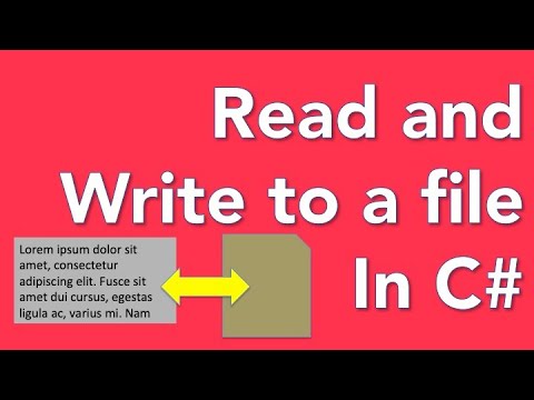 C# file io 02 read to objects