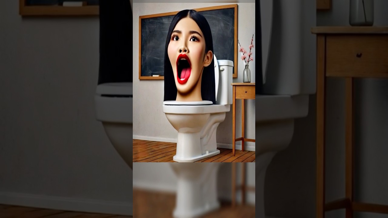 Cô giáo biến thành skibidi toilet
