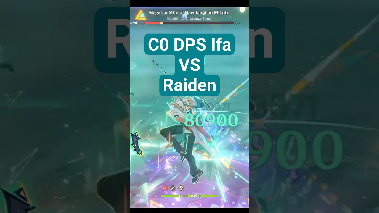C0 DPS Ifa VS Raiden