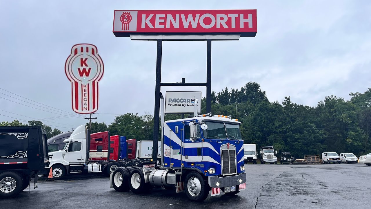 Cabover K100 Truck Goes To Semi Casual Truck Show