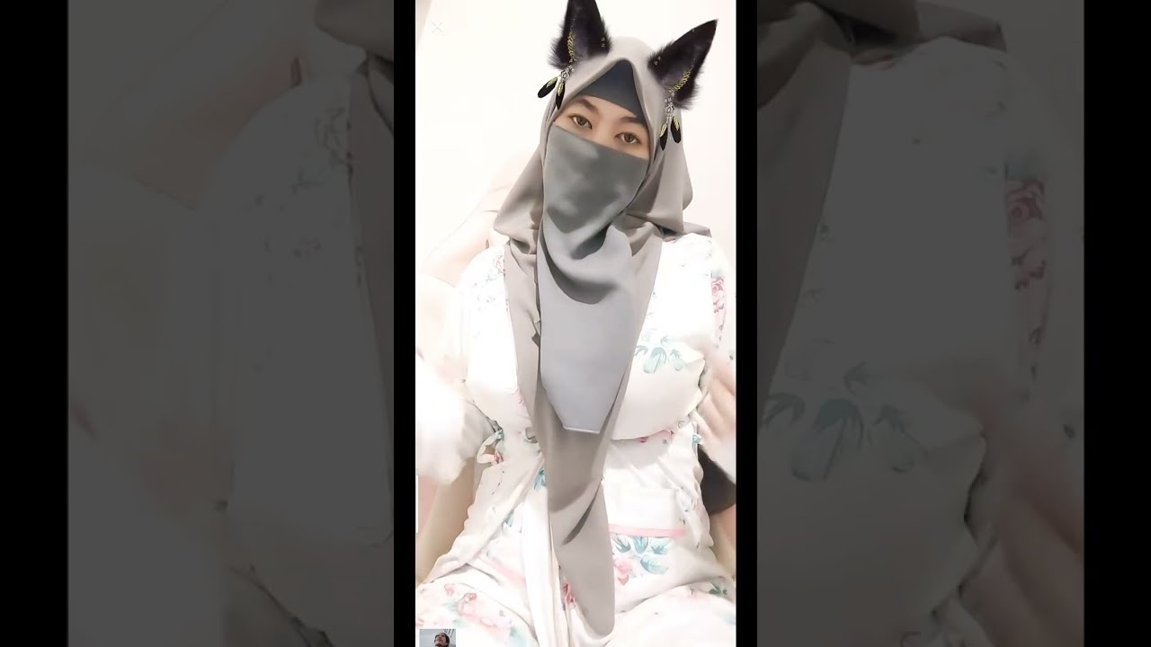 CADAR JILBAB GAYA BARU MENGHALU PIKIRAN‼️ bigo hot #beautiful #girl #live #shorts