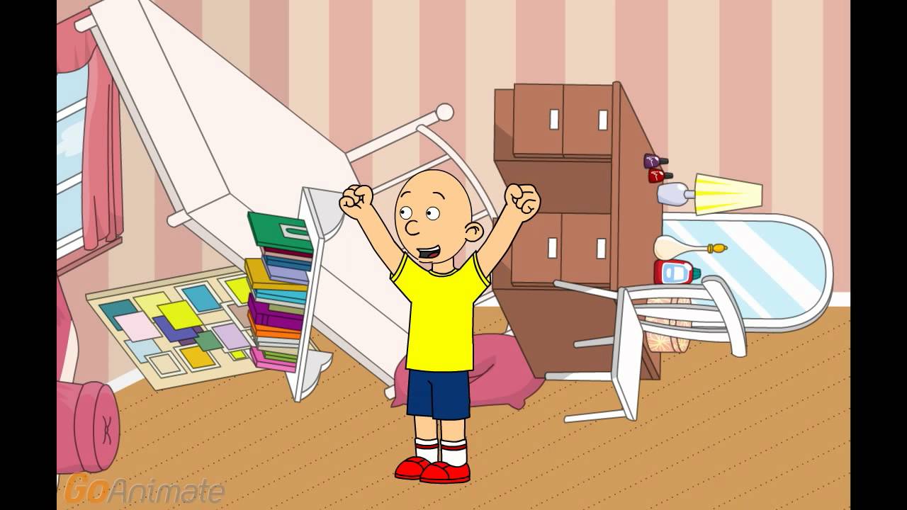 Caillou Destroys Rosie's Room/Grounded