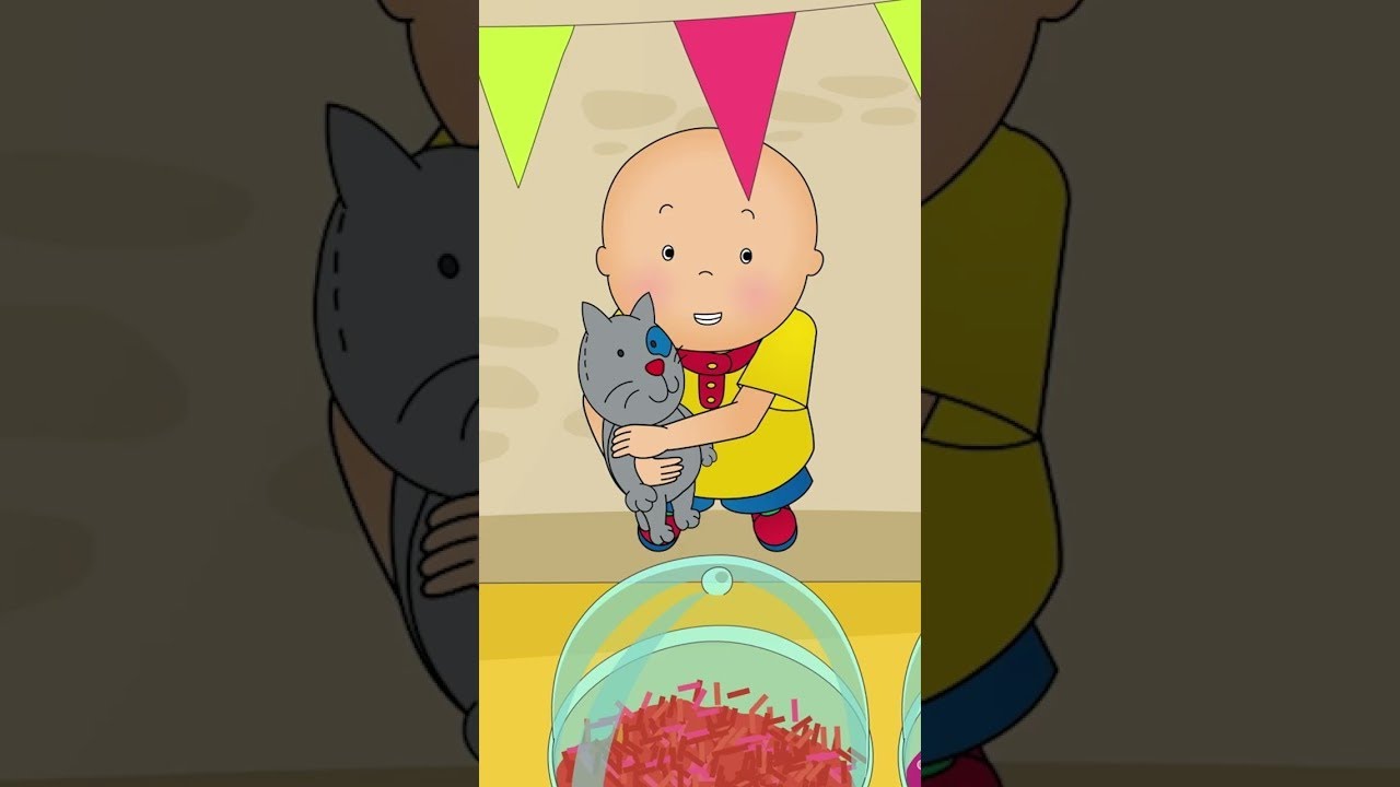 Caillou Gets Lost 😱 #shorts