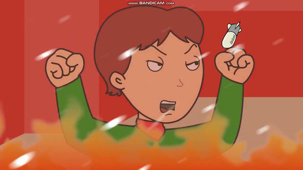 Caillou misbehaves at KFC/grounded
